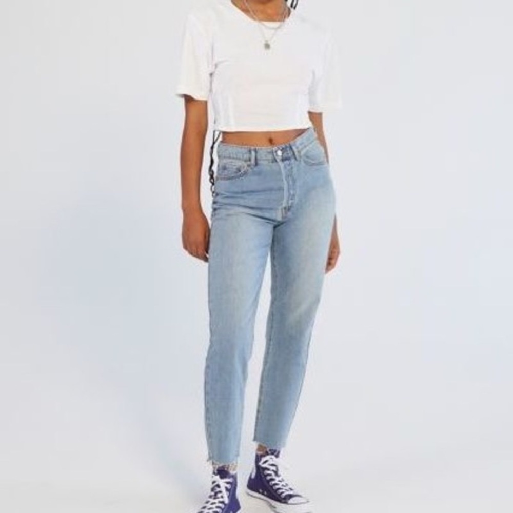 BDG UO slim straight high waisted jeans